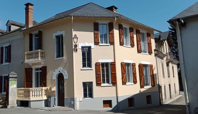 La Marmotte charming view overlooking the church and the mountain