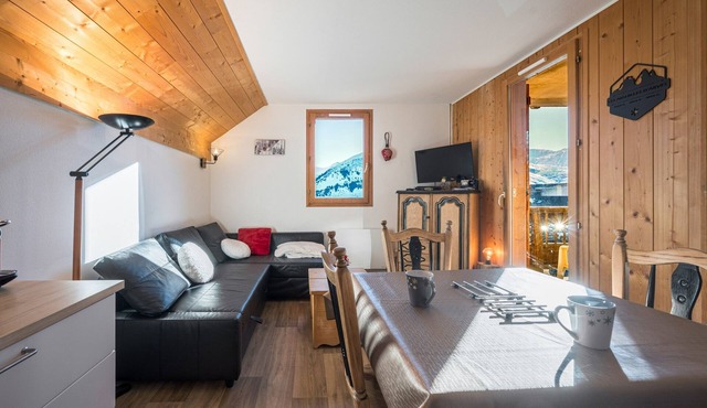 La Marmotte des Sybelles - Pistes à 50 m