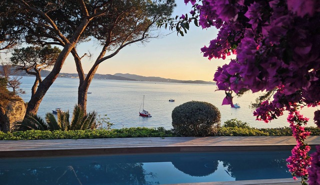 "La Masure", a unique, waterfront home