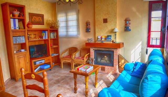 La Morena Rural House with fireplace and barbecue