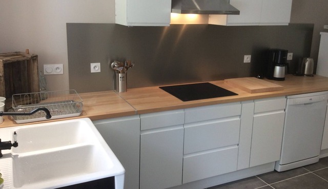 "La Mule" , Pretty village house in Cathar country, 6 people - covered terrace