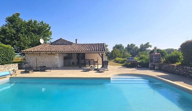 La Noisette, a family holiday home for 6 adults 2 children with private pool.