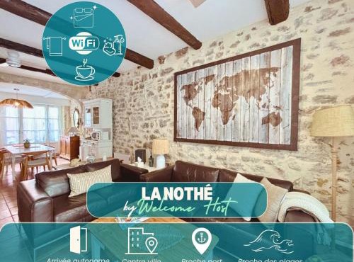 La Nothé, maison de charme, port & étang