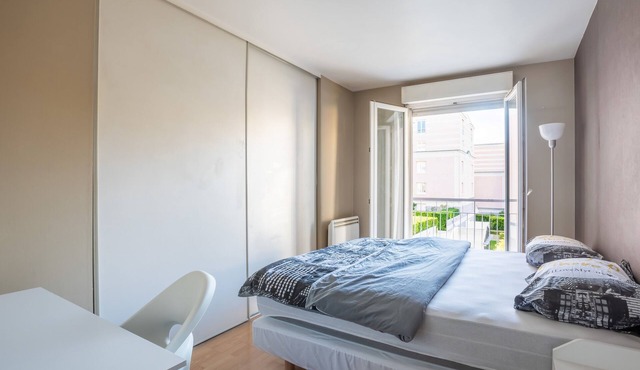 La Nuit en Rose - 3 chambres - Balcon