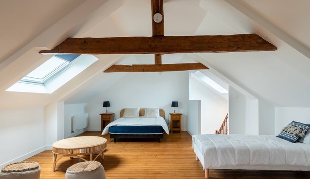 La Pêcherie - maison 3 chambres - plage à 500 m