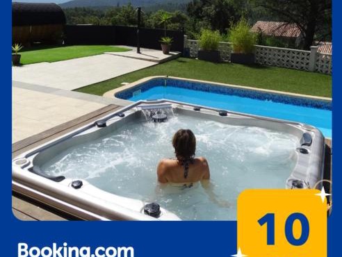 La Pépite d'Amour, villa 5 étoiles, spa privatif, sauna, piscine privée à volonté !