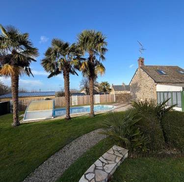 La p'tite maison de cerisel avec piscine privée