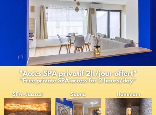 La Palmeraie & SPA Privé - Jacuzzi Hammam Sauna