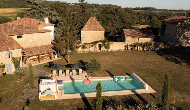 La Palombiere cottage and ecolodges nature swimming pool and spa