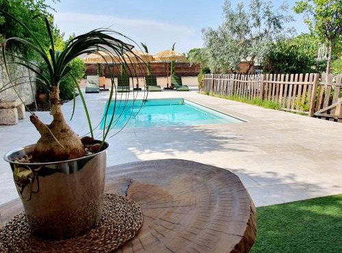 La Papaye, maison de charme avec piscine et Spa