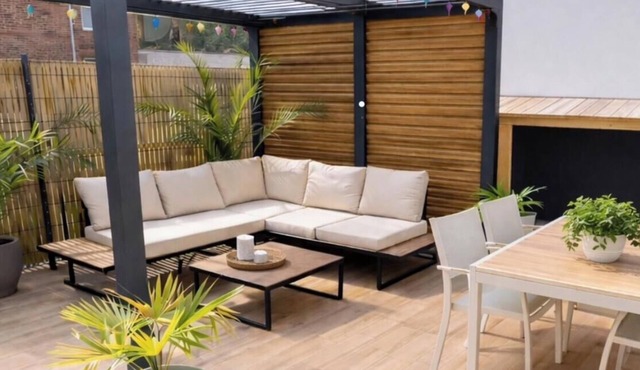 La Parenthèse Dunkerquoise: Luxury apartment, spa, garden, private garage & wallbox
