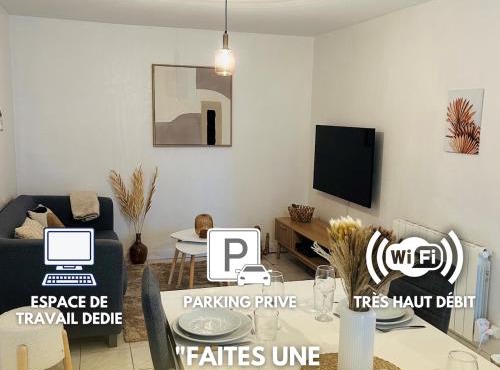 La pause Biardaise -Appartement 2 chambres à Biard