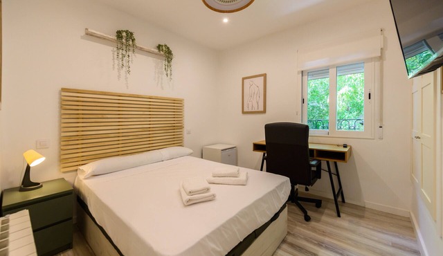 La Paz: Room with Bolivian essence and comfort in Madrid