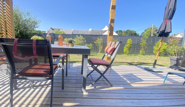 La petite cabonnaise 3 bedroom house 150 m from the sea