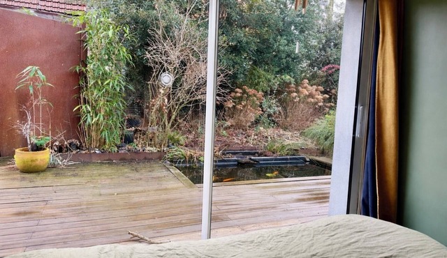 La petite Maison Cocooning and its cosy garden