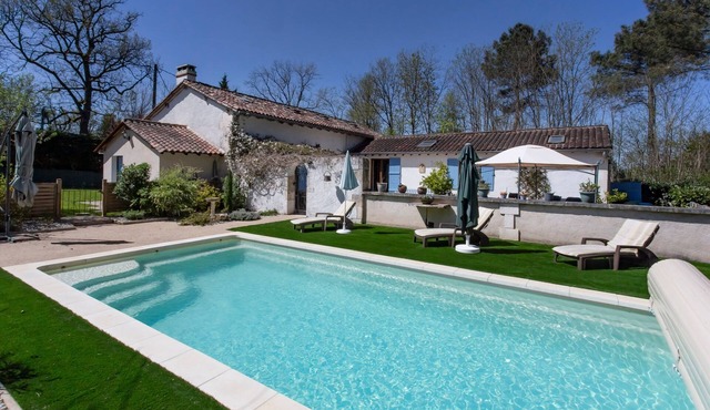 La Petite Maison d'Allemans - Piscine, Jardin