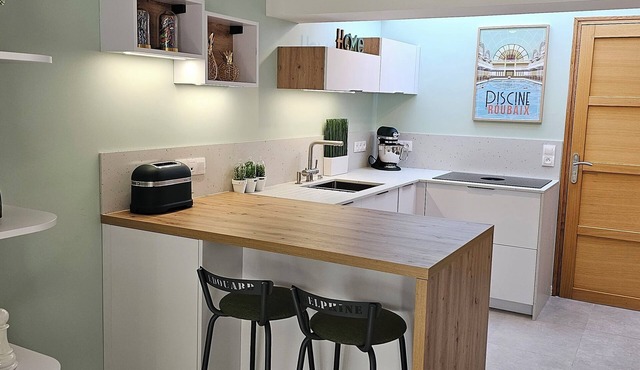 La petite maison in Roncq near Lille, Tourcoing and Belgium