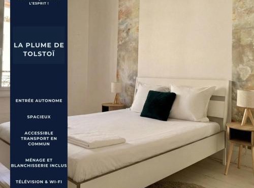 La Plume de Tolstoï · Charme ancien, Cheminée