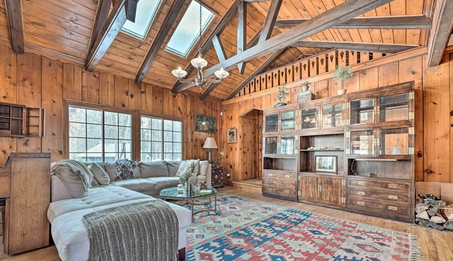 La Porte Cabin with Sauna, Decks & Fire Pit!