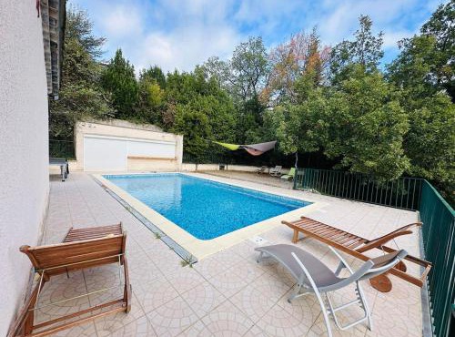 La Prairie 15p, piscine, ping-pong, vue et jardin