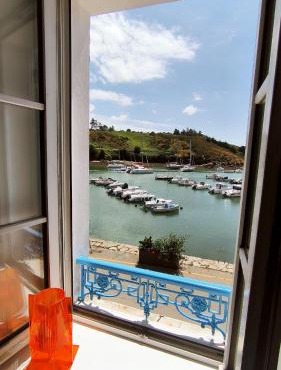 La Reine de Guerveur - Petit balcon vue mer