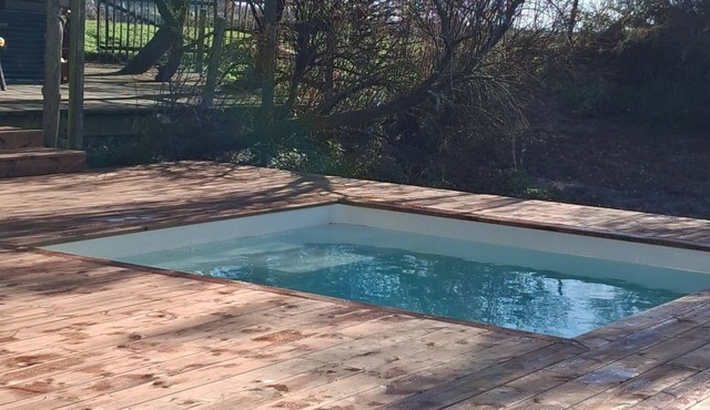 La Remise à Bateaux': waterfront fisherman's hut, swimming pool, dog-friendly