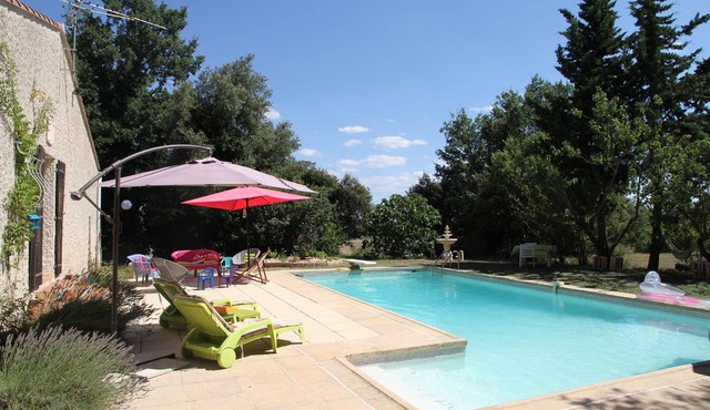 La Roseraie de l'Elaeis - Piscine privée