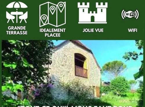 La Sagnarde Loubressac Terrasse intime