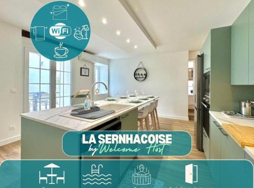 La sernhacoise, Maison familiale rénovée, sauna