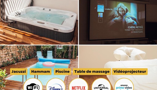 La Suite 176 - Piscine privée, SPA, Hammam à Reims