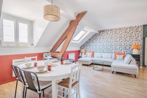 La Suite, Appartement 2 chambres, 5 personnes, plein centre, proche plage de Wimereux