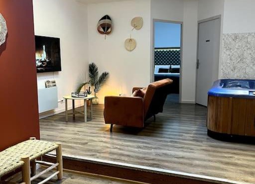 La suite, avec jacuzzi & sauna