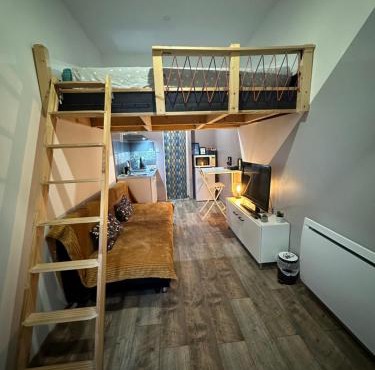 La Tiny : Adorable petit studio/parking gratuit.