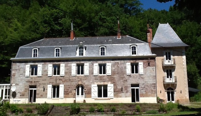 La Tour du Chambon - the tower wing of a beautiful 1850's Maison de Maitre