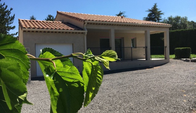 La Treille Ardèche Sampzon private pool air-conditioning quiet space countryside