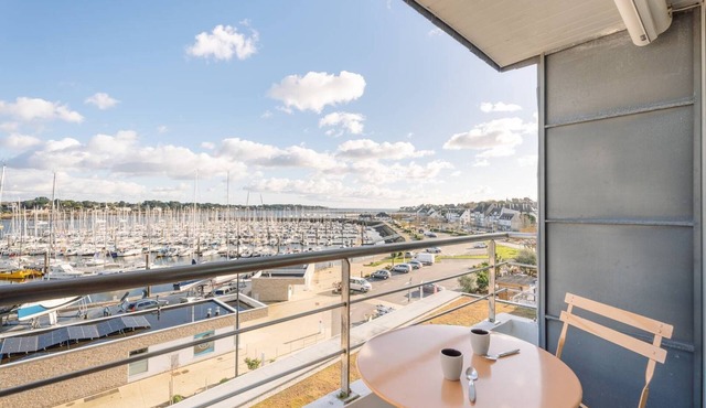 La Trinité/Mer - 2-room apartment -31m²- Port view