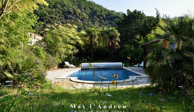 La Vie en Pente Douce - Gîte Guillaume de Gausselme * - with swimming pool spa sauna