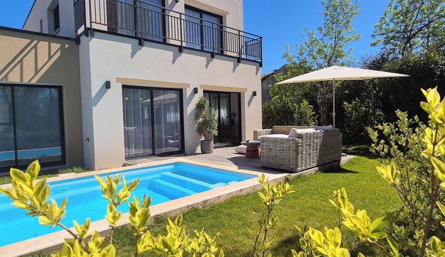 La Villa Azura -Trouville Sur Mer - Swimming pool - 10P