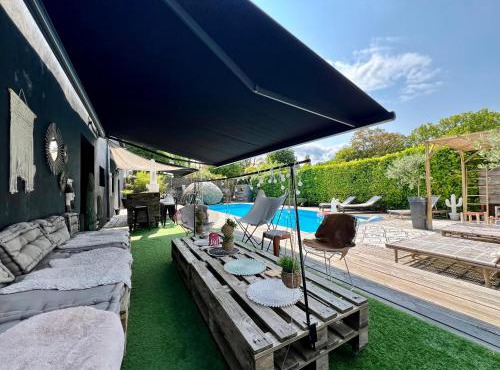 La Villa d'ElodibiZa, 45mn de Paris en train avec piscine !