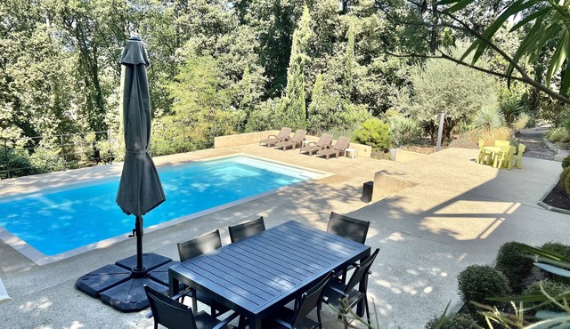 La Villa des Chênes, en Forêt Avec Piscine Privée