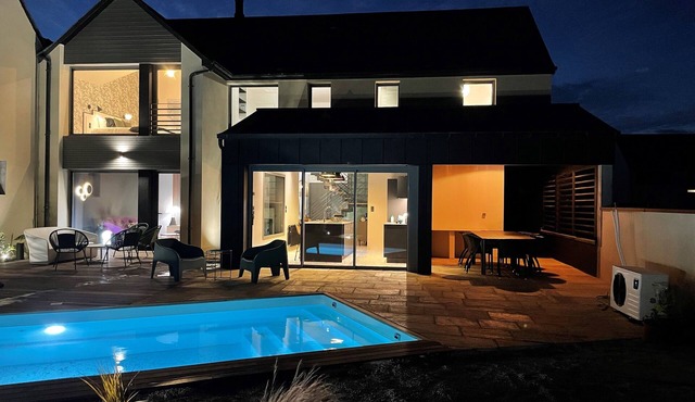 La Villa Douce 5* architect house near dinard