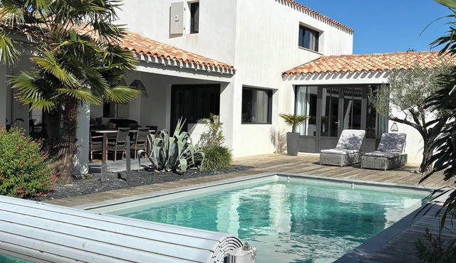 La Villa Rosée Saint Pierre D'oléron Piscine Chauffée