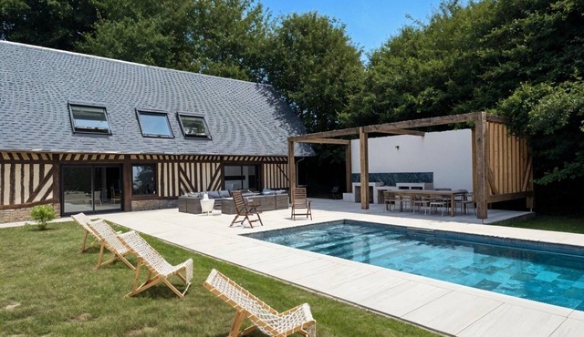 La Villa Saint-Léger - 5 Bedrooms - Swimming pool - garden