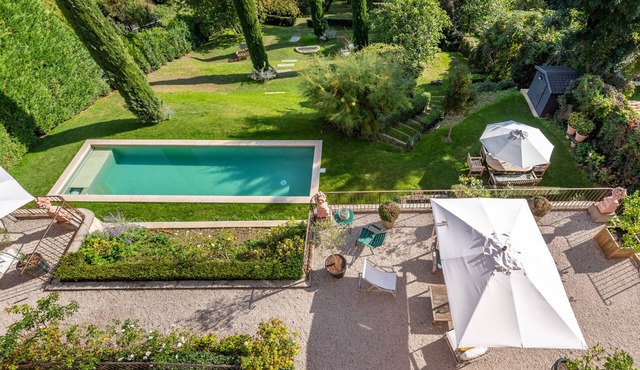 La vue - Charming house with a pool, garden and amazing view,