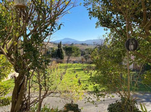 La vue sur le Mont Ventoux, appartement & parking