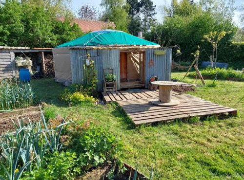 La yourte au cœur de la Normandie