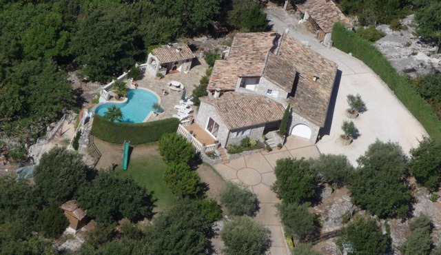 Labeaume Ardeche residence Bellevue with stunning views