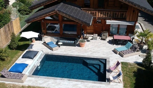 LAC ANNECY-chalet - Plein sud- Swimming pool