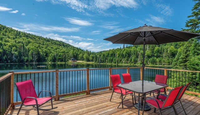Lac-Mercher-2 - Enchanting chalet with terrace and lake