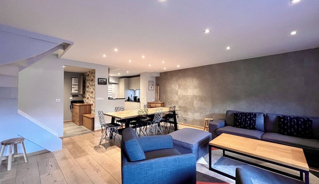 Lachat 15: nice 5 bedrooms apartment, at 300m from ski slopes Meribel Centre